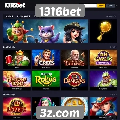 Jogos mais populares disponíveis na 1316bet