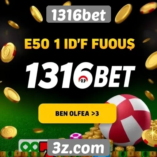 Promos e bônus disponíveis no 1316bet